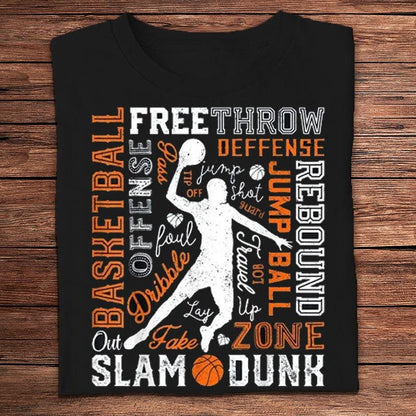 Camisetas de baloncesto para mates y tiros libres