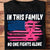 In This Family No One Fights Alone American Flag, Breast Cancer Shirts