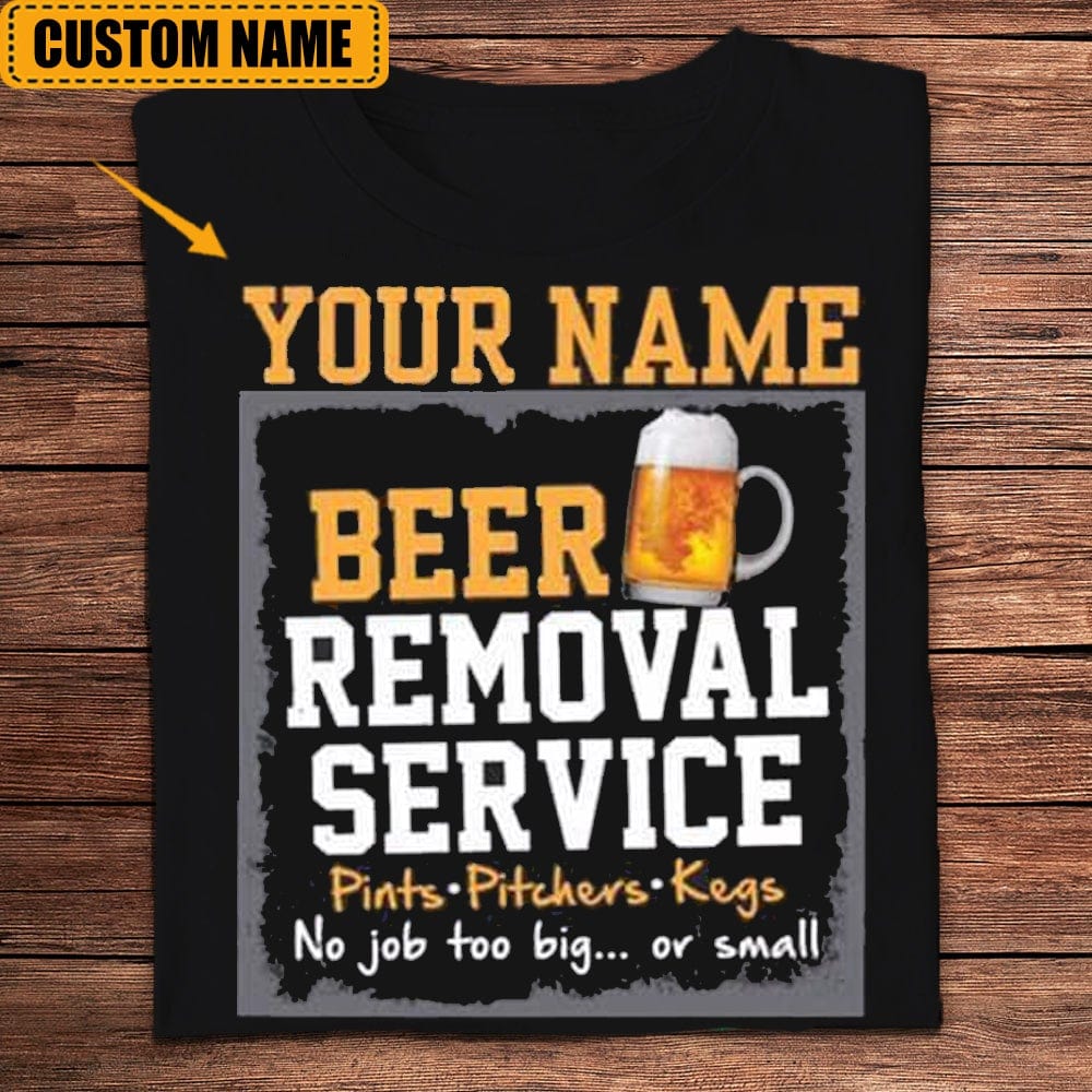 Servicio de Retirada de Cerveza Camisetas Personalizadas