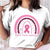 Pink Ribbon Rainbow Breast Cancer Shirts