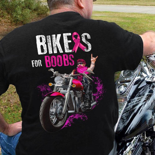 Camisetas de Bikers For Boobs contra el cáncer de mama