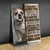 The Moment I Saw You I Loved You Bulldog Poster, Canvas