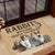 Rabbits Welcome People Tolerated Bunny Doormat