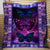 Beautiful Purple Butterfly Blanket Fleece & Sherpa