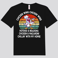 Chicken Wing Chilling With My Homie Vintage Shirts