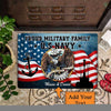 Personalized Military US Navy Doormat