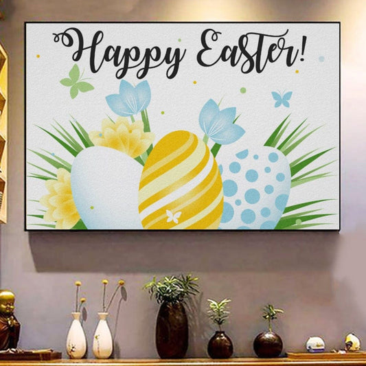 Póster de Feliz Pascua, lienzo