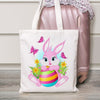 Cute Bunny Happy Easter Tote Bag