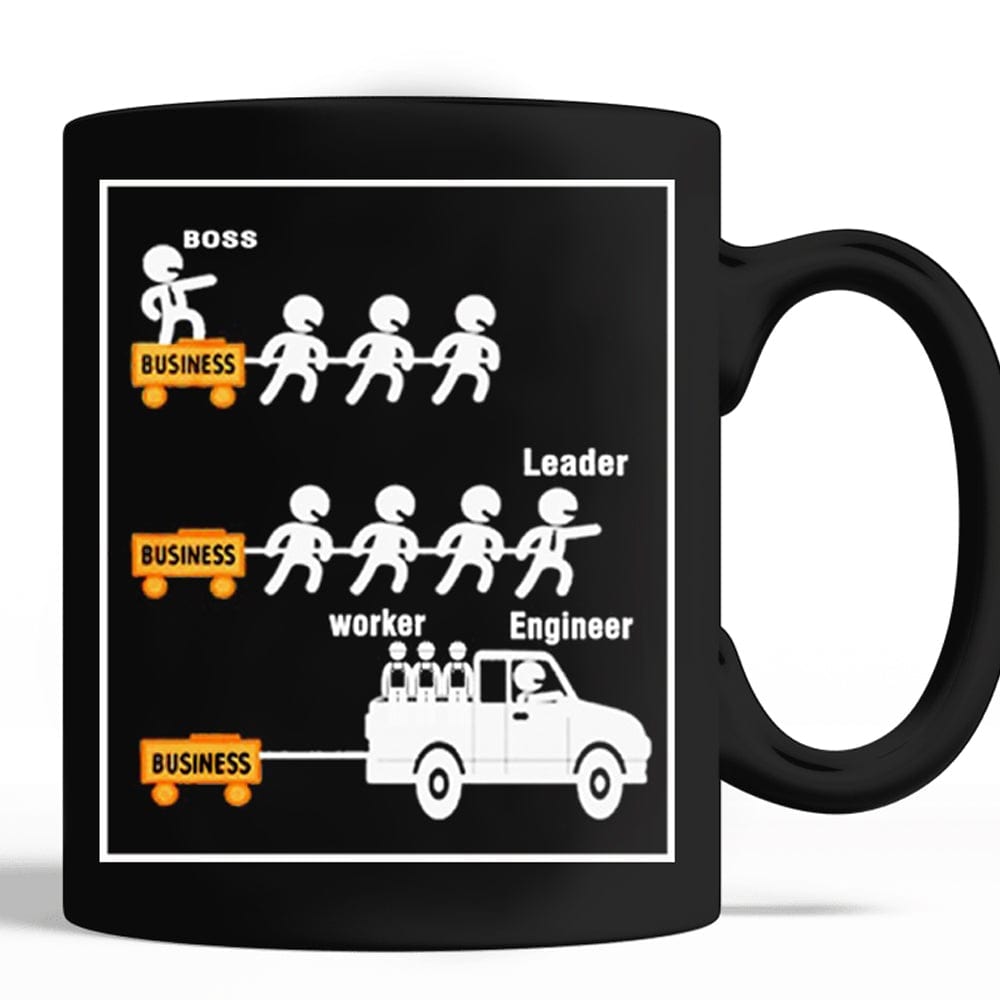 Taza divertida de ingeniero