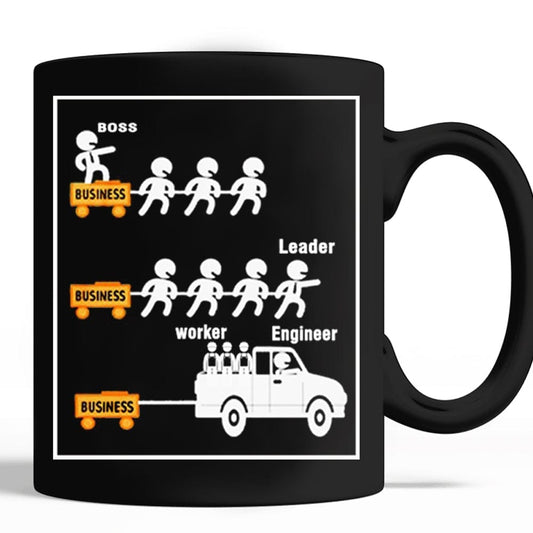 Taza divertida de ingeniero