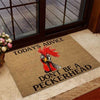 Today's Advice Don't Be A Peckerhead Chicken Doormat