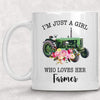 I'm Just A Girl Who Loves Her Farmer Mug