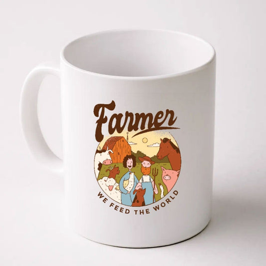 Taza de agricultor "Alimentamos al mundo"