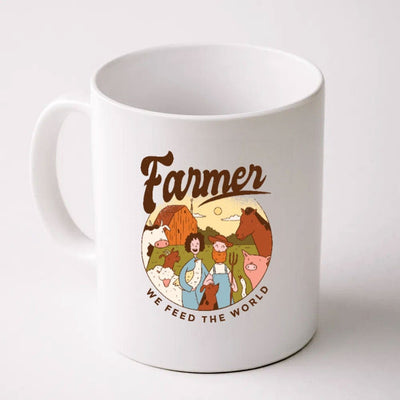 We Feed The World Farmer Mug