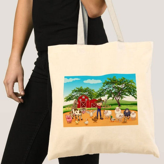 Bolsa de mano de granjero