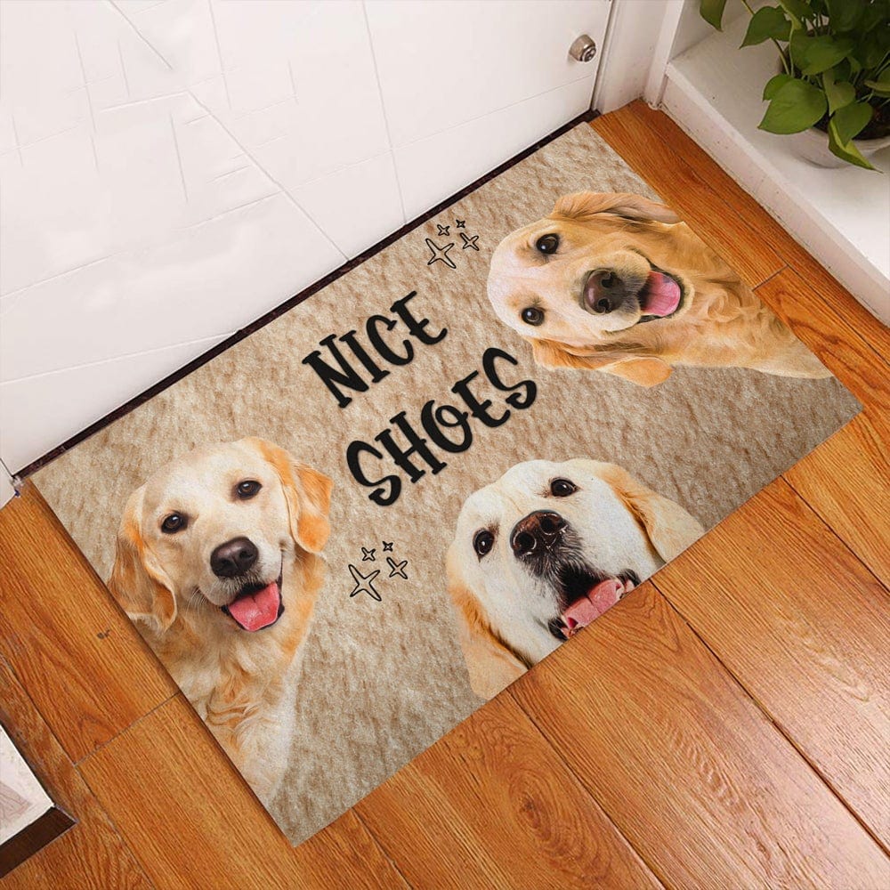 Golden Retriever Doormat, Golden Retriever Carpet