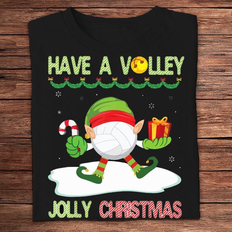 Have A Volley Jolly Christmas Volleyball Shirts