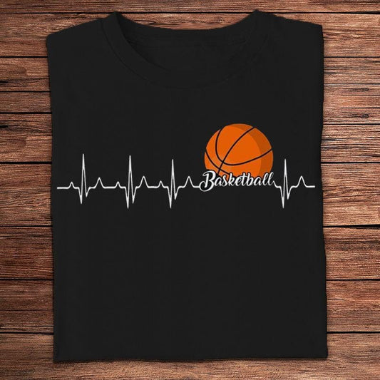 Camisetas de baloncesto Heartbeat Lifeline