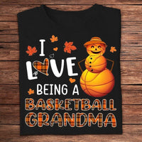 I Love Being A Basketball Grandma Shirts