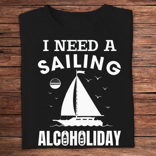 Necesito una camiseta de Alcoholiday para navegar