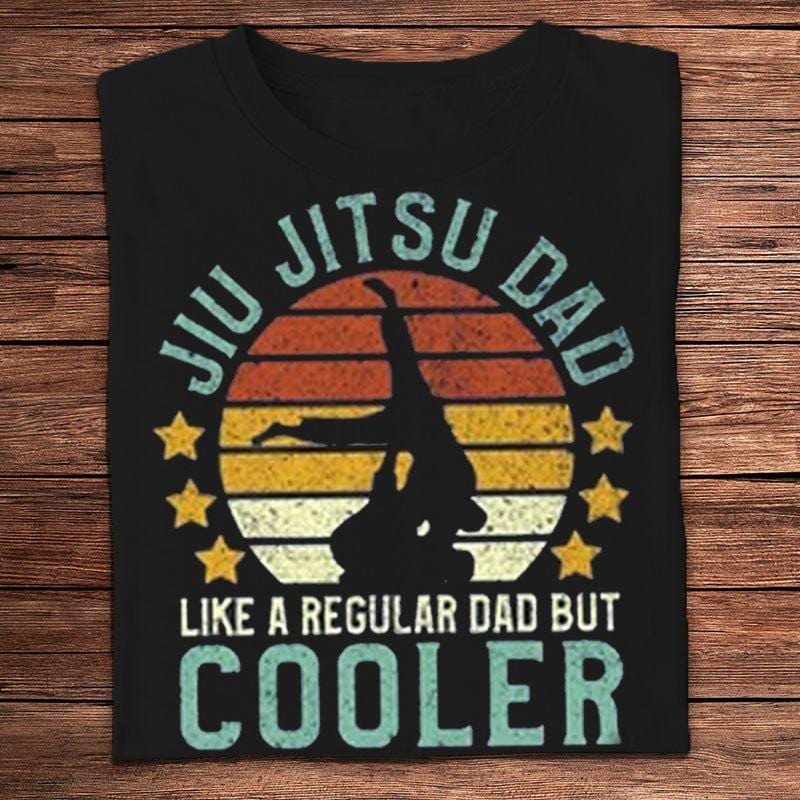 Jiu Jitsu Dad Like A Regular Dad But Cooler Vintage Shirts