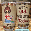 Just A Girl Who Loves Books Personalized Tumbler