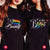 Camisetas LGBT de pareja de lesbianas Soy su bella, soy su bestia