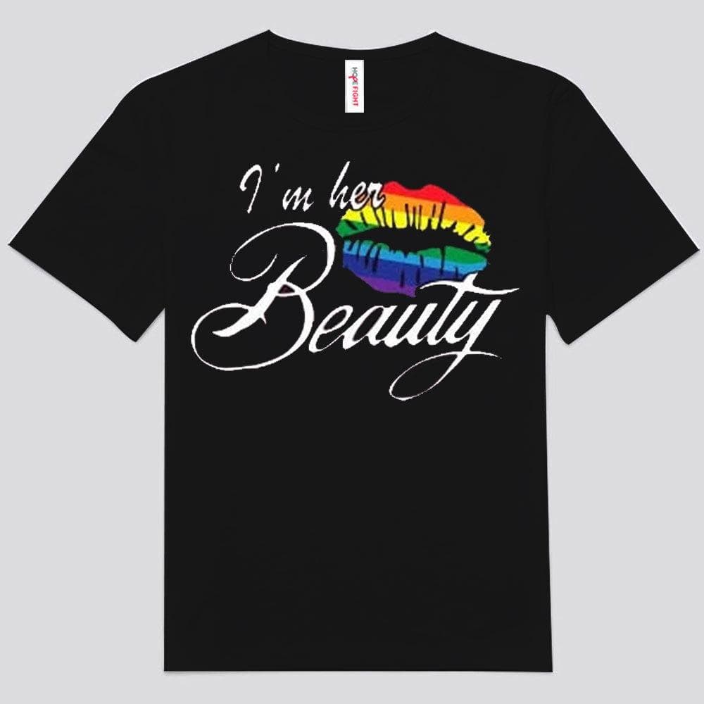 I'm Her Beauty - I'm Her Beast Lesbian Couple LGBT Shirts