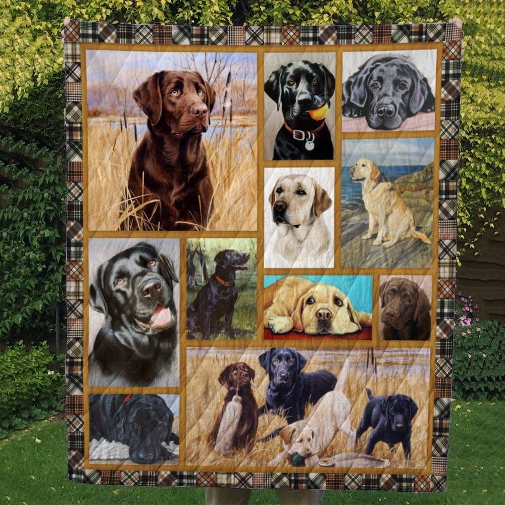 Big Lots Labrador Retriever Blanket Fleece & Sherpa