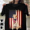 American Flag Labrador Retriever Shirts
