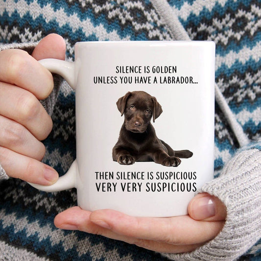 El silencio es oro a menos que tengas un labrador retriever