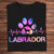 Camisetas de Labrador Retriever con latidos del corazón