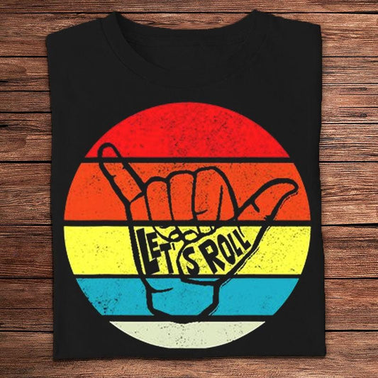 Camisetas vintage de Jiu Jitsu Let's Roll