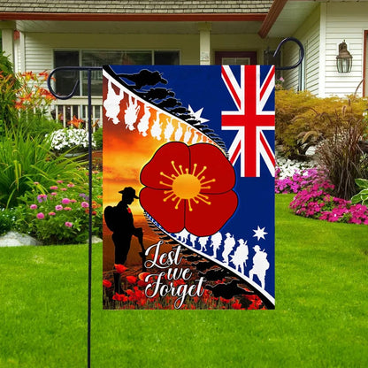 Bandera para casa y jardín del Día de los Caídos para que no lo olvidemos