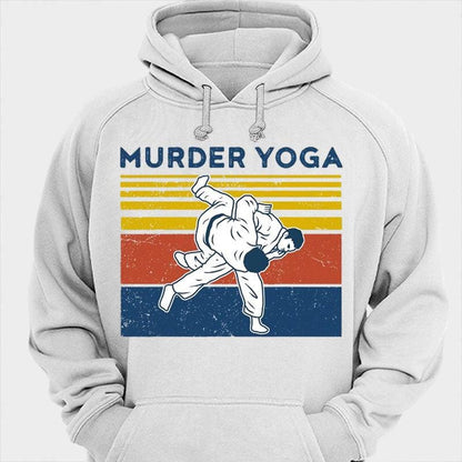Murder Yoga Vintage Jiu Jitsu Camisas