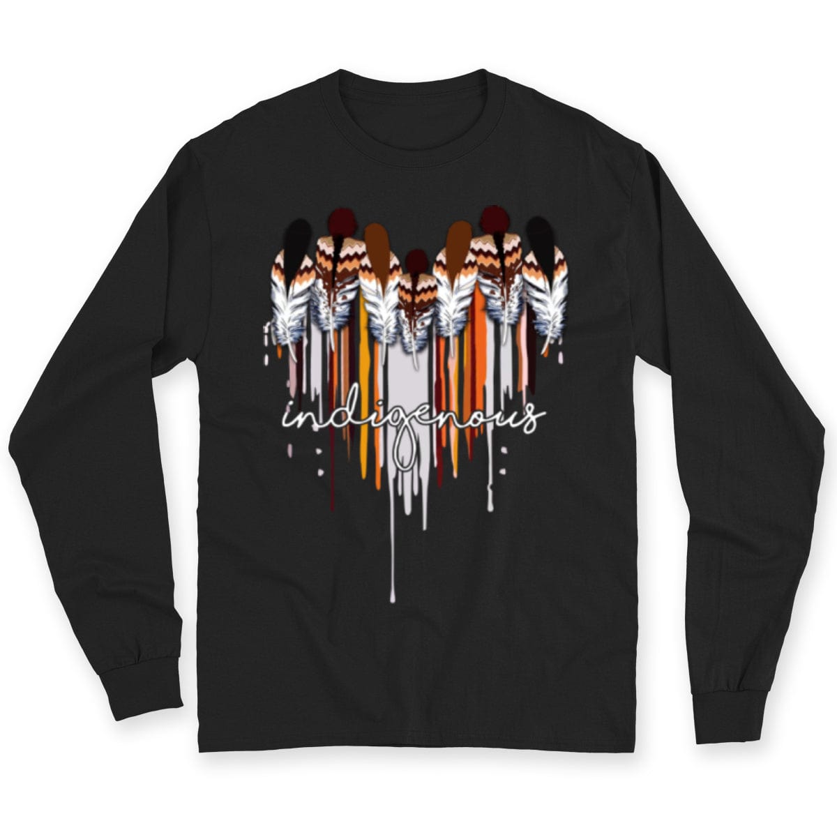 Camisetas indígenas nativas americanas con corazón