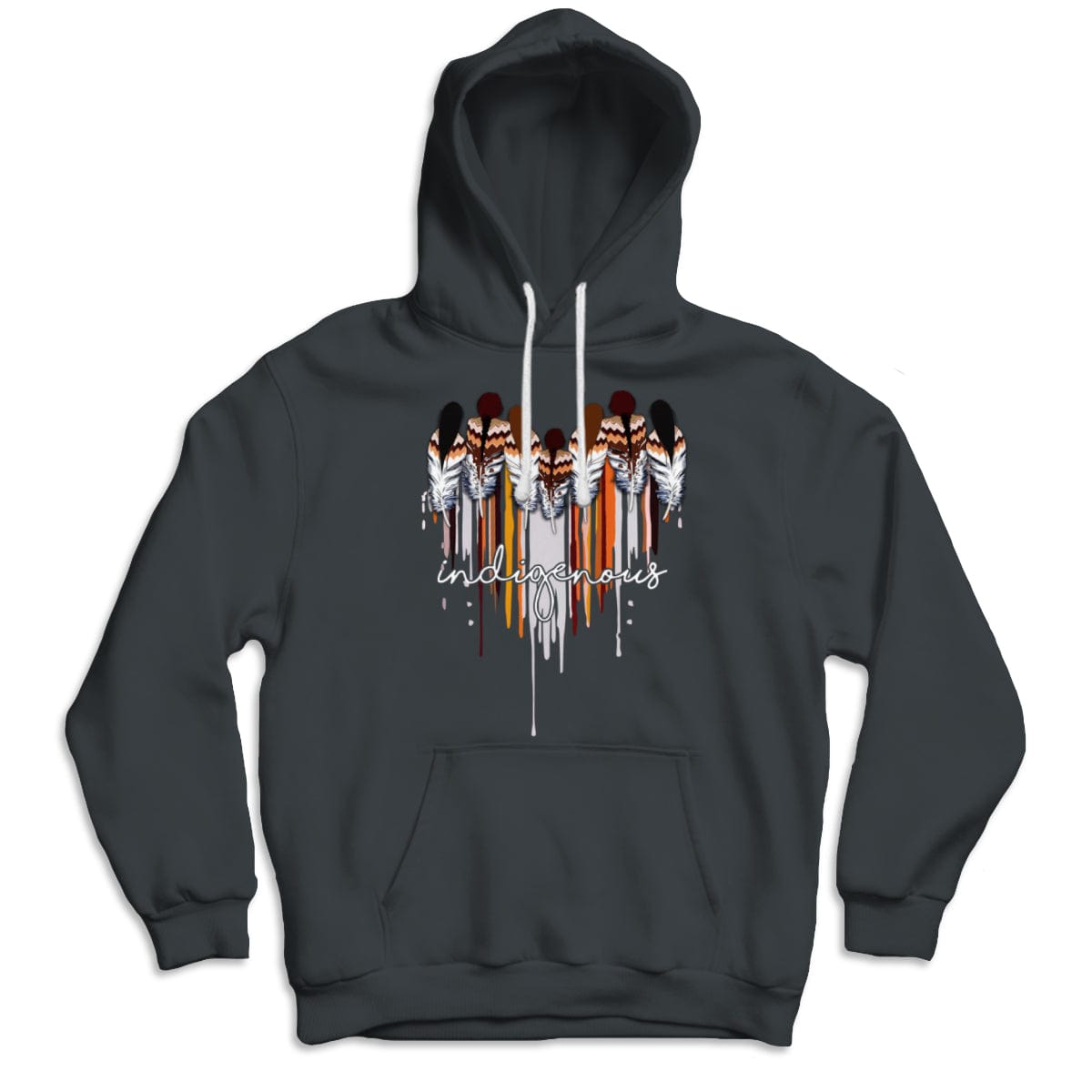 Indigenous Native American With Heart Shirt