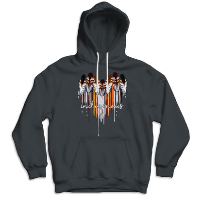 Indigenous Native American With Heart Shirt