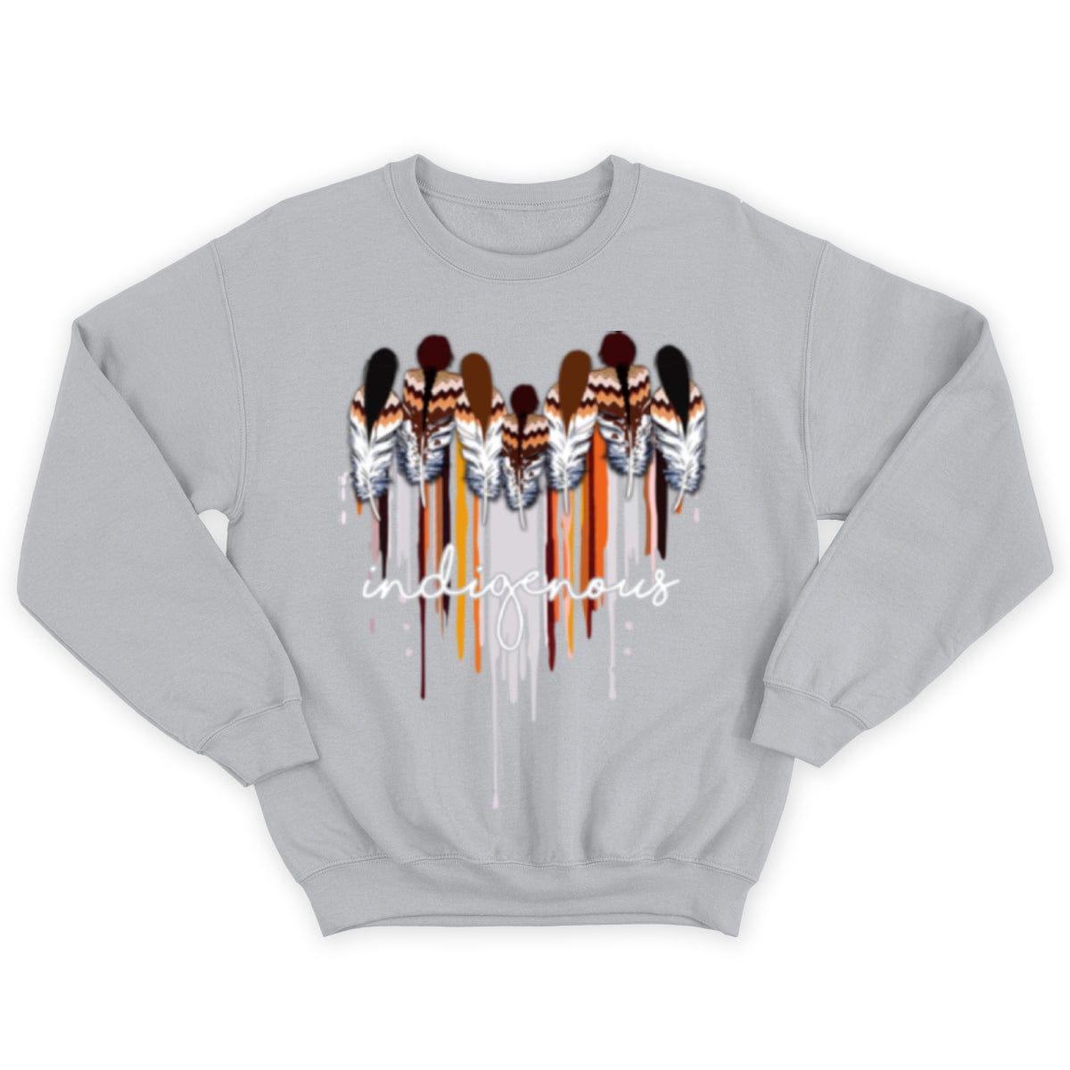 Indigenous Native American With Heart Shirt