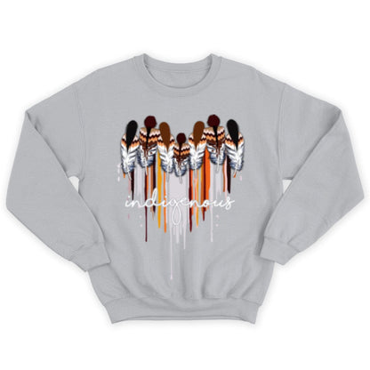 Indigenous Native American With Heart Shirt