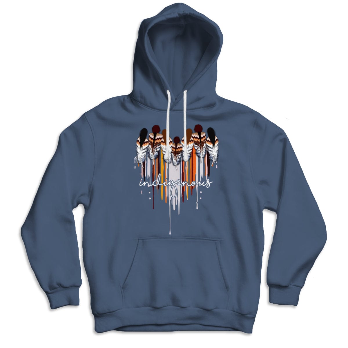 Indigenous Native American With Heart Shirt