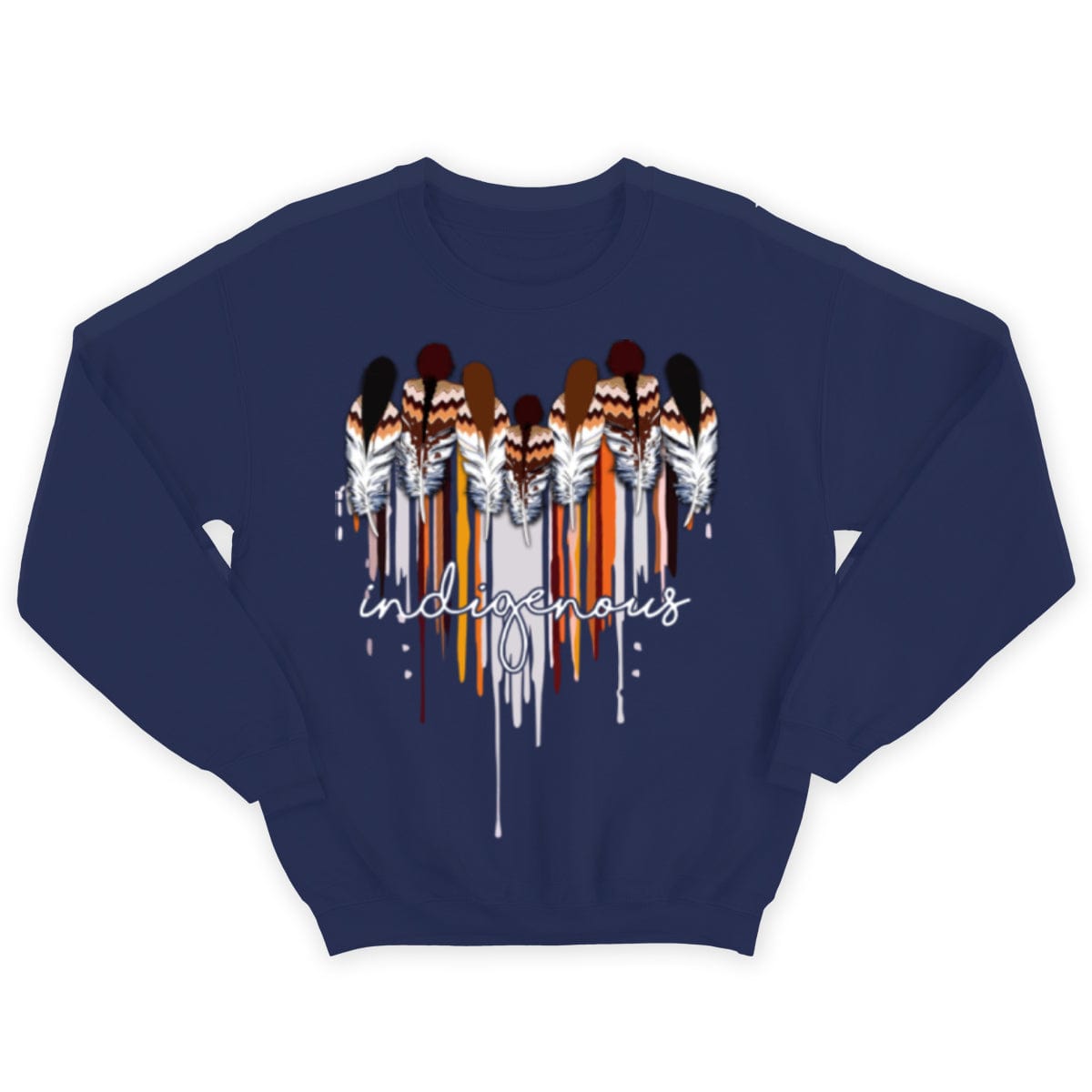 Indigenous Native American With Heart Shirt