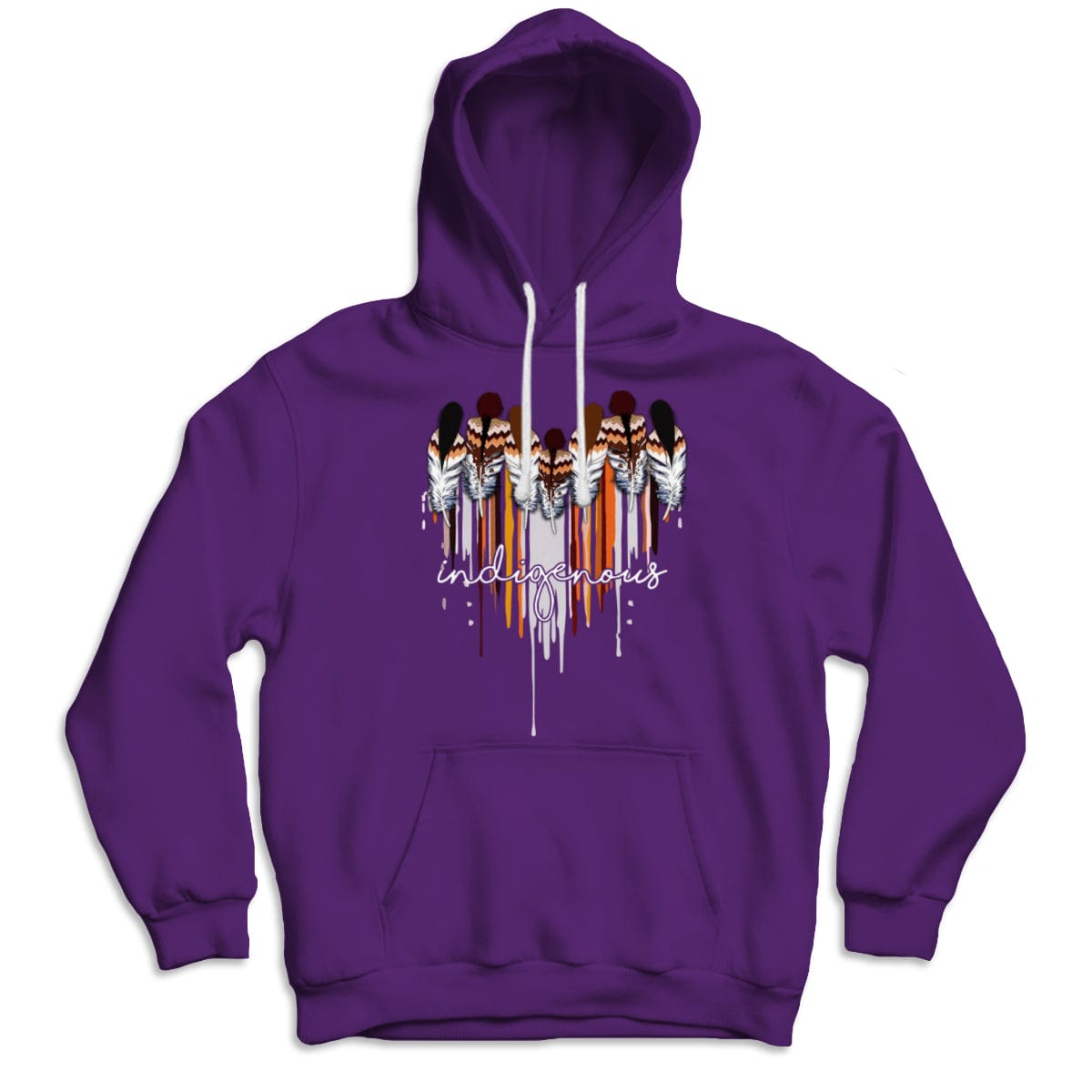 Indigenous Native American With Heart Shirt