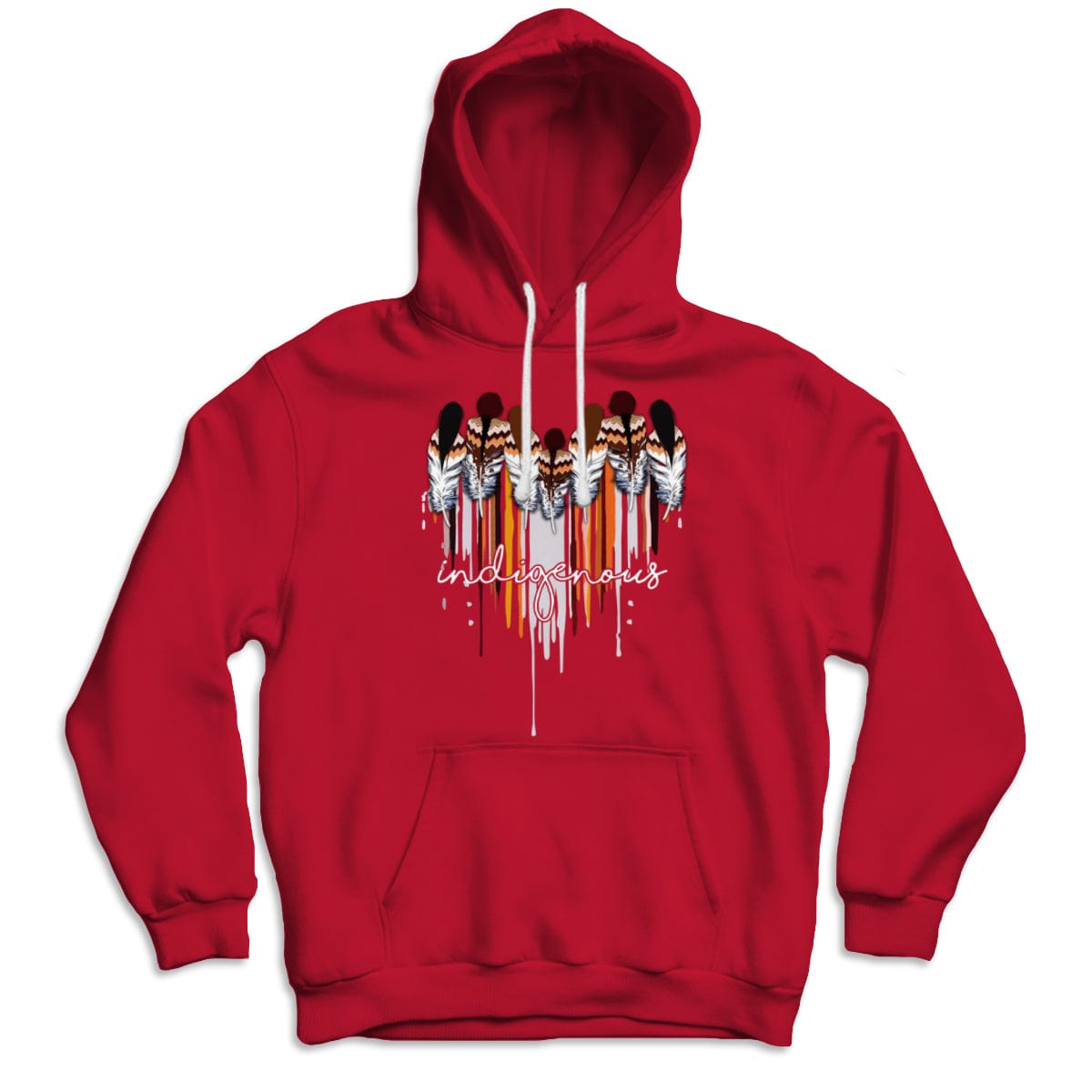 Indigenous Native American With Heart Shirt