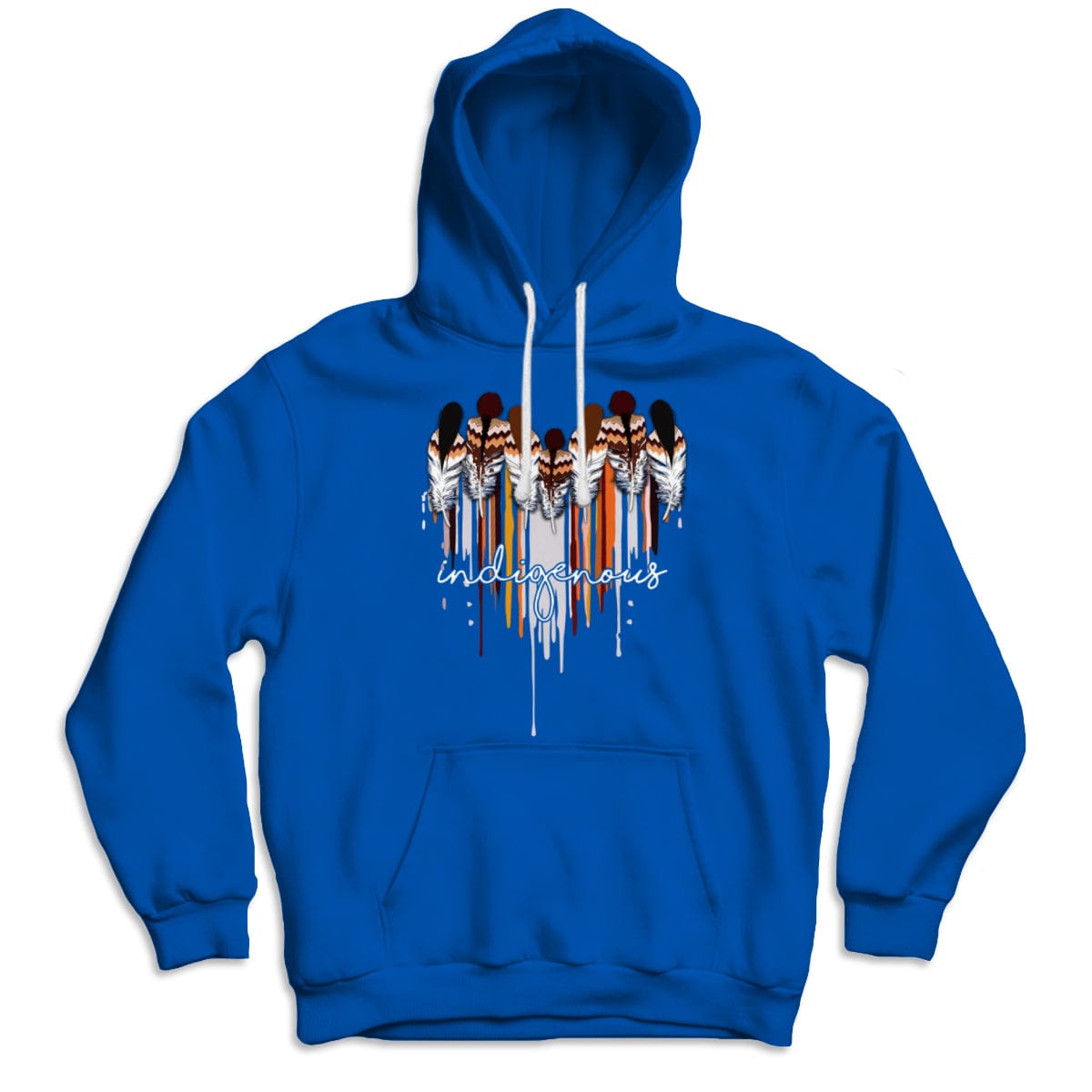 Indigenous Native American With Heart Shirt