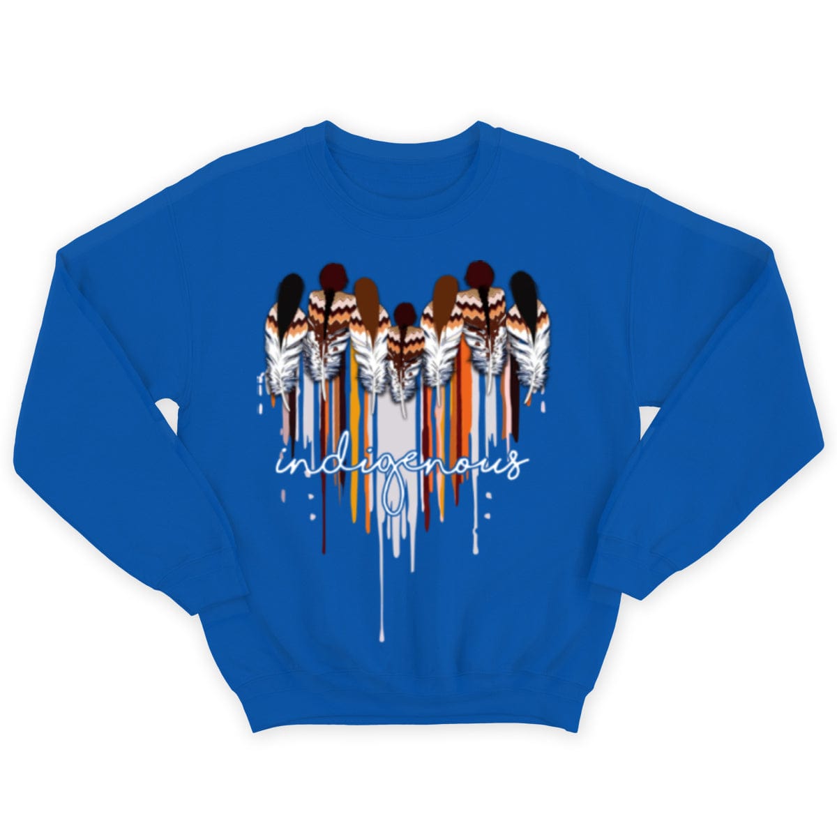 Indigenous Native American With Heart Shirt
