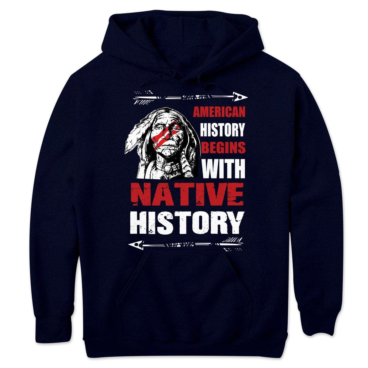 La historia de Estados Unidos comienza con camisetas de historia nativa