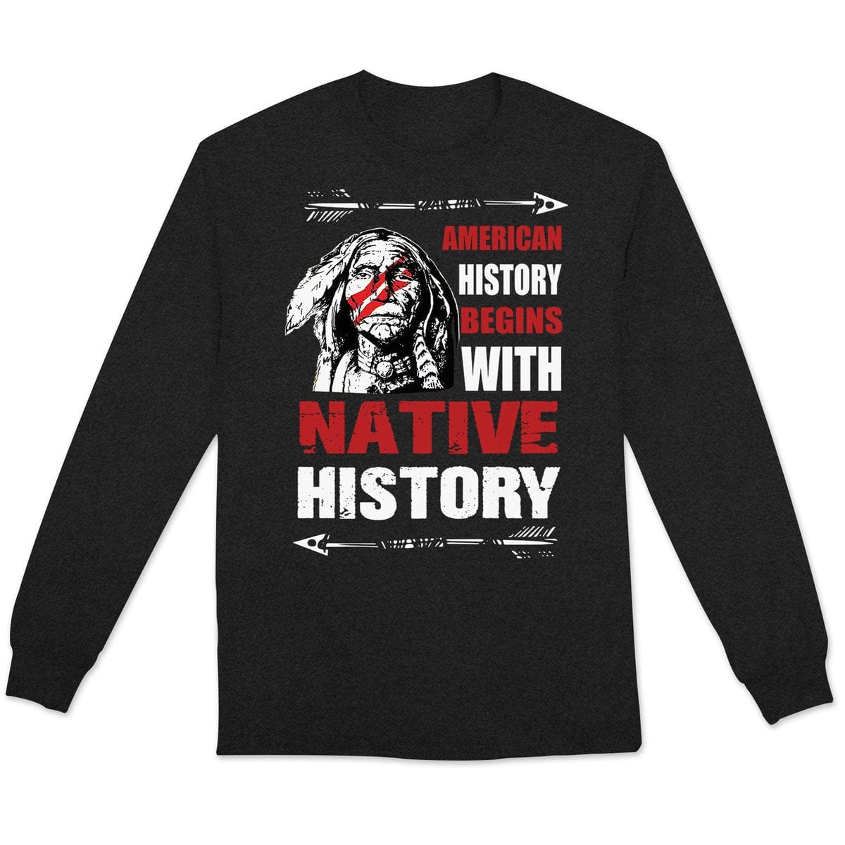 La historia de Estados Unidos comienza con camisetas de historia nativa