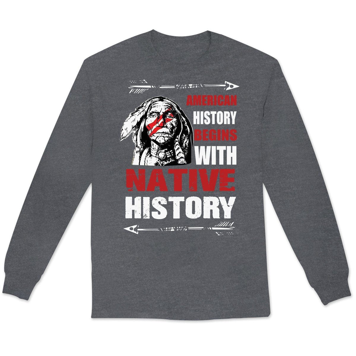 La historia de Estados Unidos comienza con camisetas de historia nativa