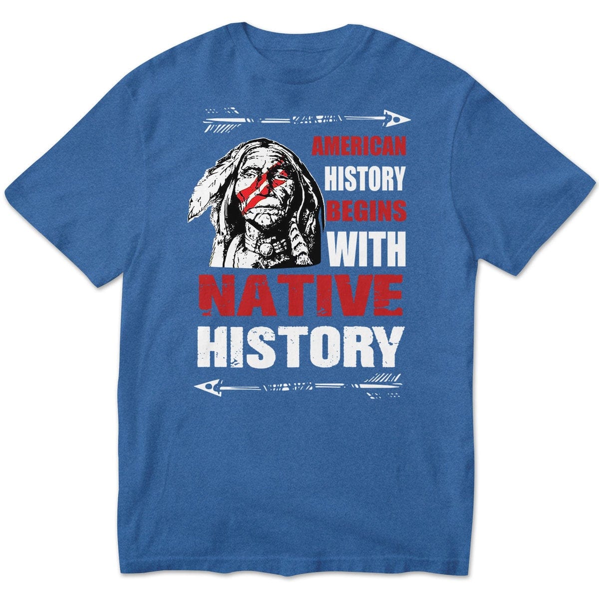 La historia de Estados Unidos comienza con camisetas de historia nativa
